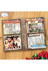 ELIZABETH CRAFT DESIGNS ELIZABETH CRAFT DESIGNS REST & RELAXATION POCKET PAGE INSERTS 4 DIE SET