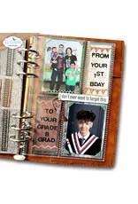 ELIZABETH CRAFT DESIGNS ELIZABETH CRAFT DESIGNS REST & RELAXATION POCKET PAGE INSERTS 4 DIE SET