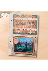 ELIZABETH CRAFT DESIGNS ELIZABETH CRAFT DESIGNS REST & RELAXATION POCKET PAGE INSERTS 3 DIE SET