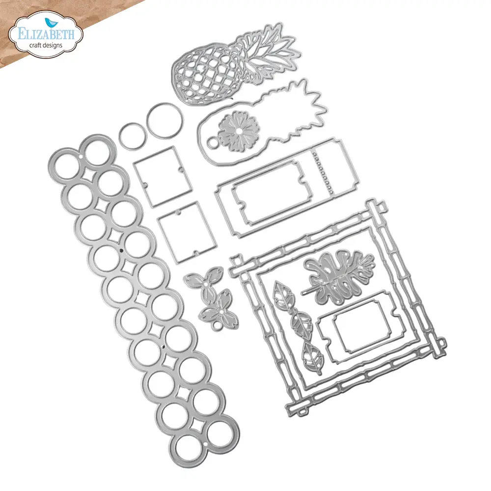 ELIZABETH CRAFT DESIGNS ELIZABETH CRAFT DESIGNS REST & RELAXATION SUMMER VIBES DIE SET