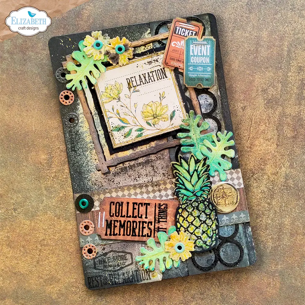 ELIZABETH CRAFT DESIGNS ELIZABETH CRAFT DESIGNS REST & RELAXATION SUMMER VIBES DIE SET