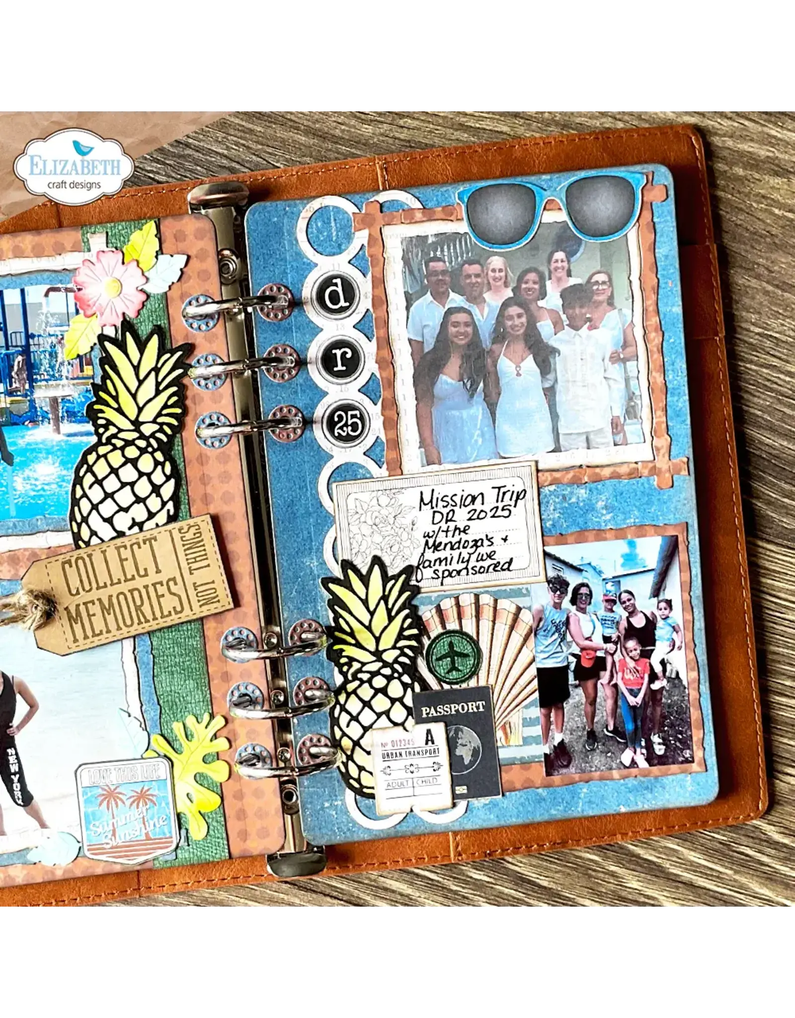 ELIZABETH CRAFT DESIGNS ELIZABETH CRAFT DESIGNS REST & RELAXATION SUMMER VIBES DIE SET