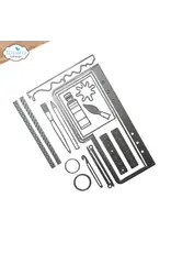 ELIZABETH CRAFT DESIGNS ELIZABETH CRAFT DESIGNS REST & RELAXATION HOME HOBBIES DIE SET