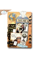 ELIZABETH CRAFT DESIGNS ELIZABETH CRAFT DESIGNS REST & RELAXATION ROUNDED TRAVEL PAGE DIE SET
