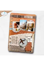ELIZABETH CRAFT DESIGNS ELIZABETH CRAFT DESIGNS REST & RELAXATION ROUNDED TRAVEL PAGE DIE SET