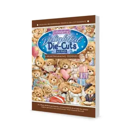 HUNKYDORY CRAFTS LTD. HUNKYDORY HEARTWARMING TEDDIES DELIGHTFUL DIE-CUTS A5 PAD
