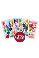 HUNKYDORY CRAFTS LTD. HUNKYDORY BALLOON PARTY DELIGHTFUL DIE-CUTS A5 PAD