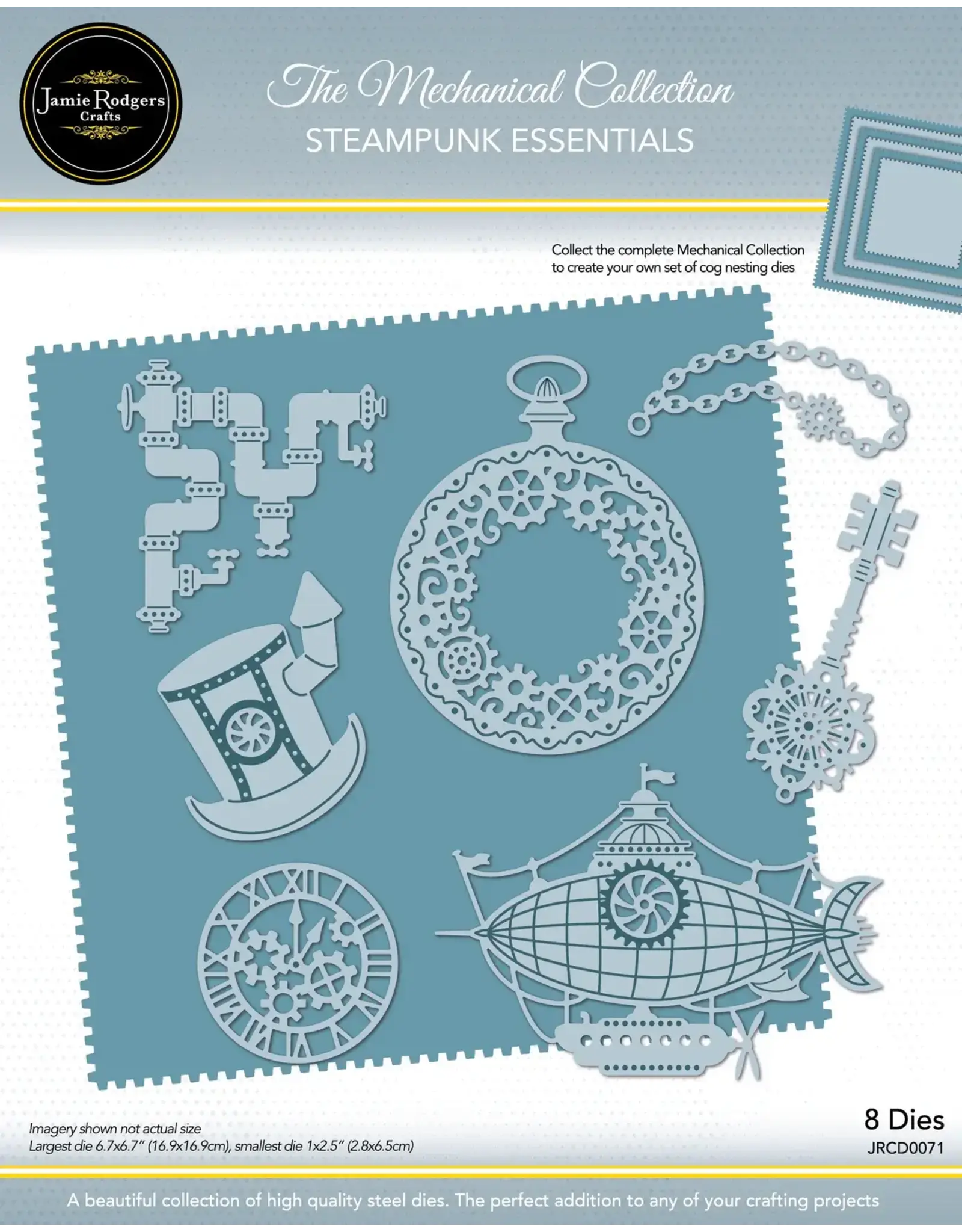 JAMIE RODGERS CRAFTS JAMIE RODGERS CRAFTS STEAMPUNK ESSENTIALS DIE SET