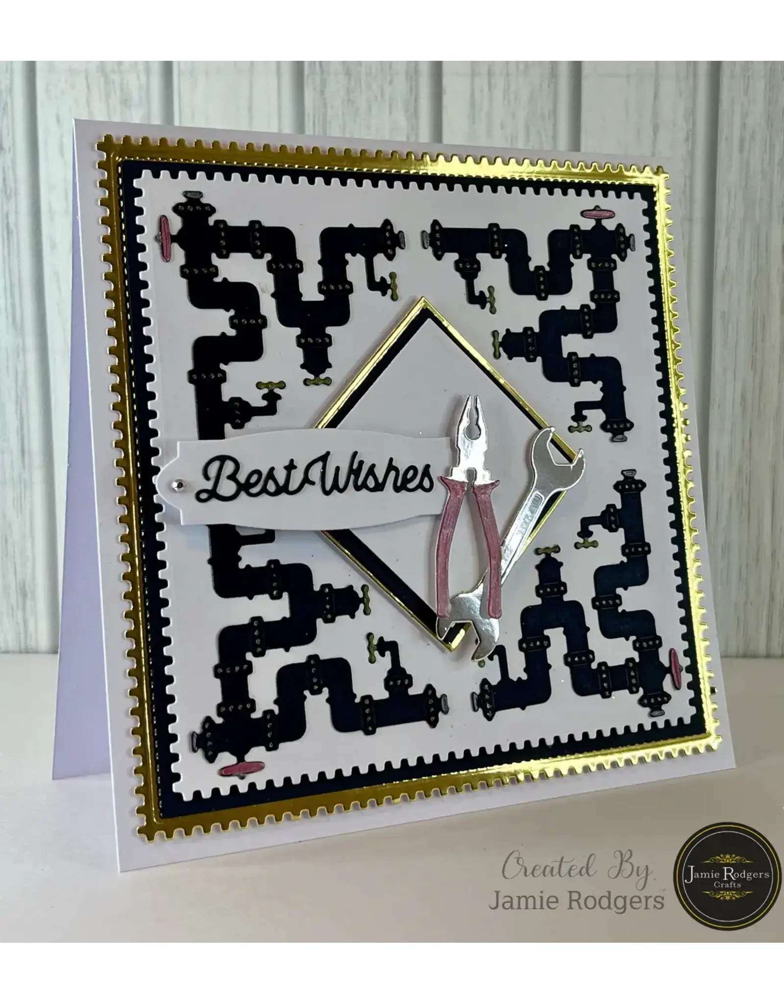 JAMIE RODGERS CRAFTS JAMIE RODGERS CRAFTS STEAMPUNK ESSENTIALS DIE SET