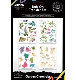 ARDEN CREATIVE STUDIO ARDEN CREATIVE STUDIO GARDEN CHRONICLES 6x8 RUB-ONS