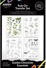 ARDEN CREATIVE STUDIO ARDEN CREATIVE STUDIO GARDEN CHRONICLES ESSENTIALS 6x8 RUB-ONS