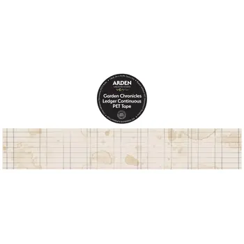 ARDEN CREATIVE STUDIO ARDEN CREATIVE STUDIO GARDEN CHRONICLES LEDGER CONTINUOUS PET TAPE