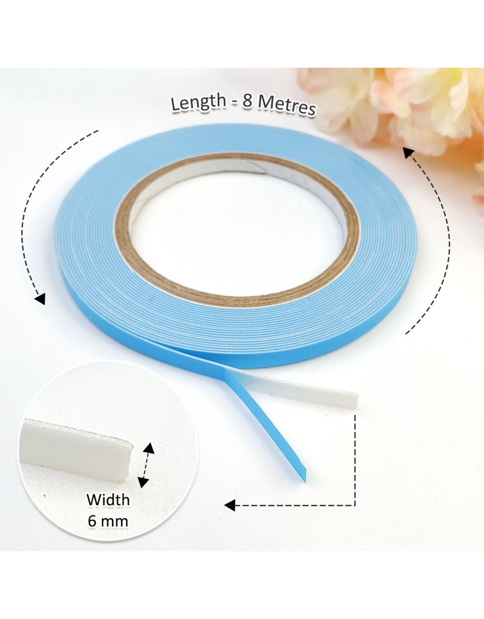 STUDIOLIGHT DRESS MY CRAFT ULTRA THIN DOUBLE SIDED FOAM TAPE 6mm
