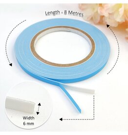 DRESS MY CRAFT DRESS MY CRAFT ULTRA THIN DOUBLE SIDED FOAM TAPE 6mm