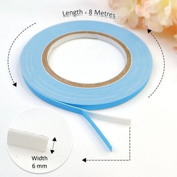 DRESS MY CRAFT DRESS MY CRAFT ULTRA THIN DOUBLE SIDED FOAM TAPE 6mm