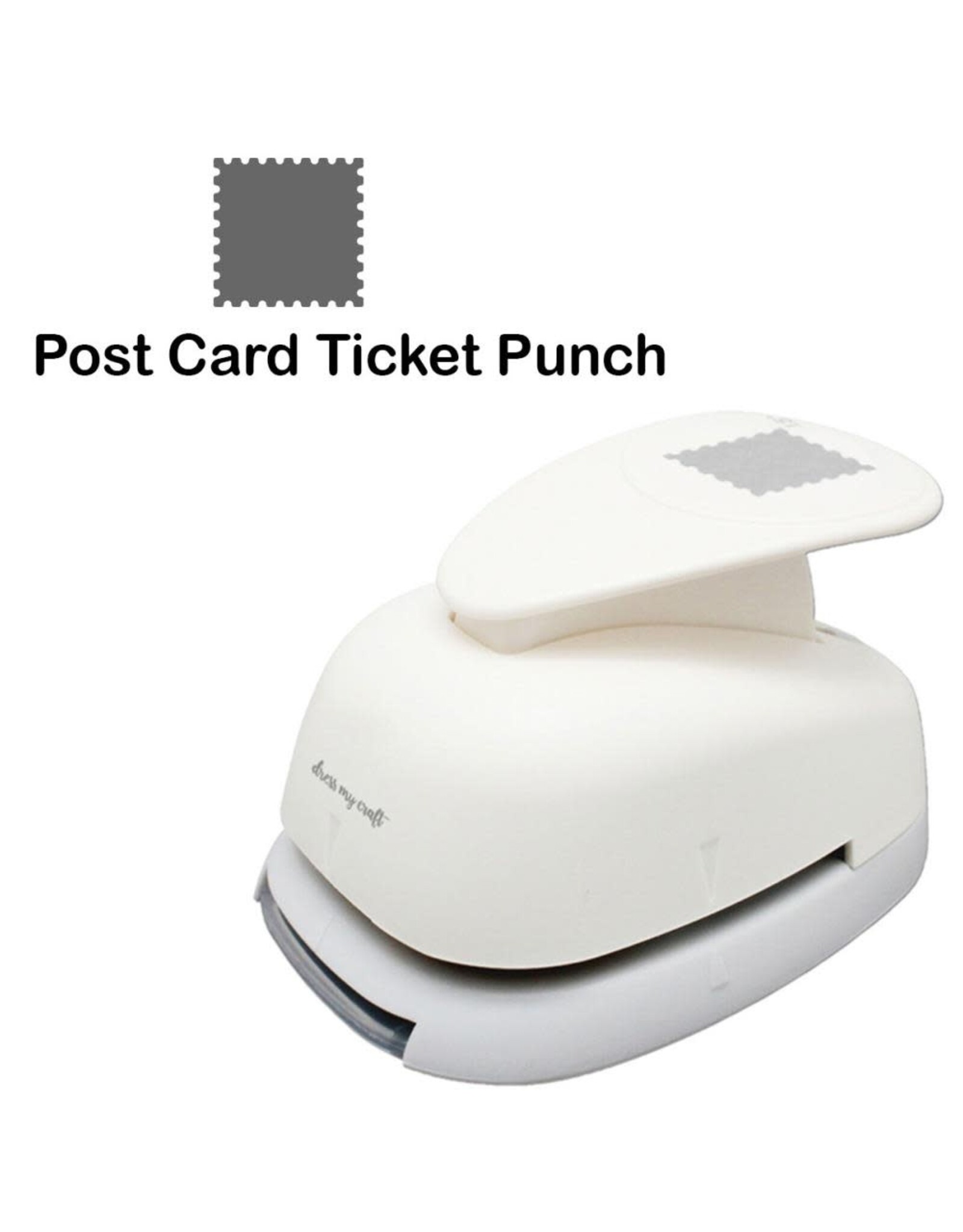 DRESS MY CRAFT DRESS MY CRAFT POSTCARD TICKET PAPER PUNCH