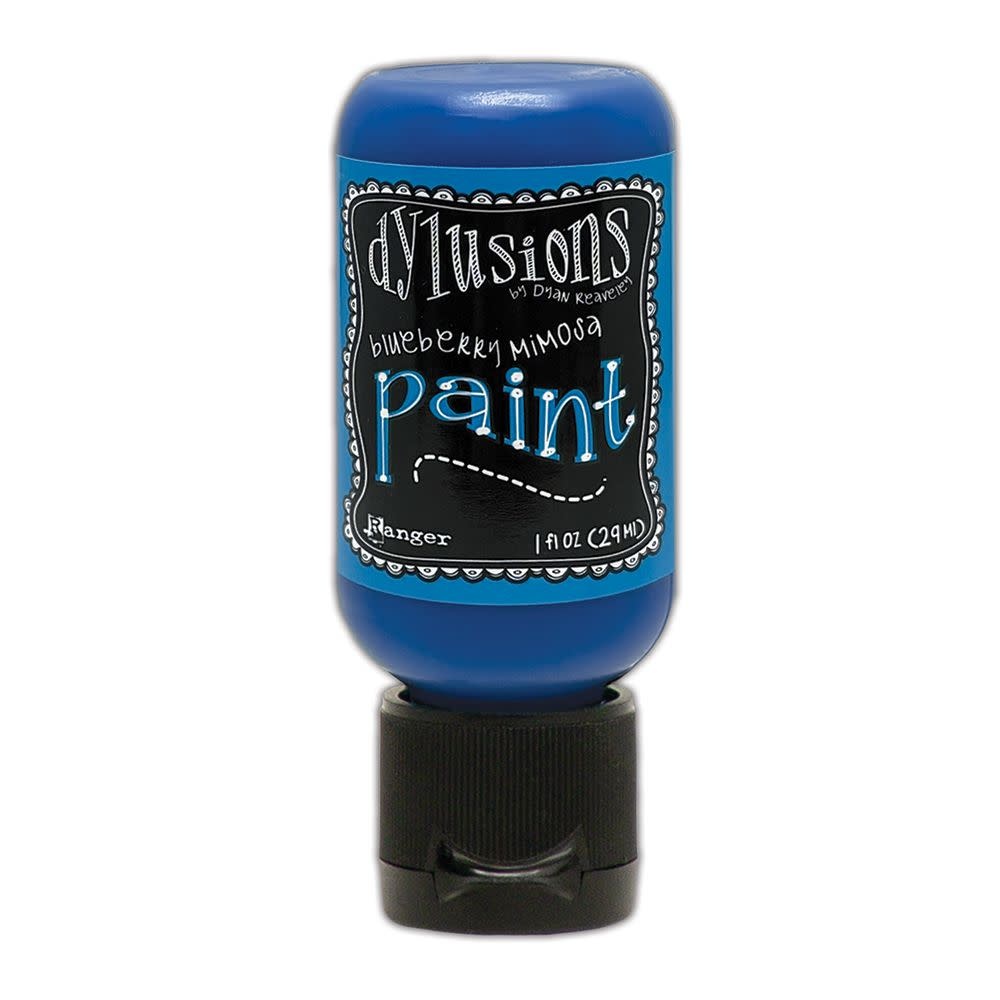 RANGER DYLUSIONS ACRYLIC PAINT BLUEBERRY MIMOSA 1OZ