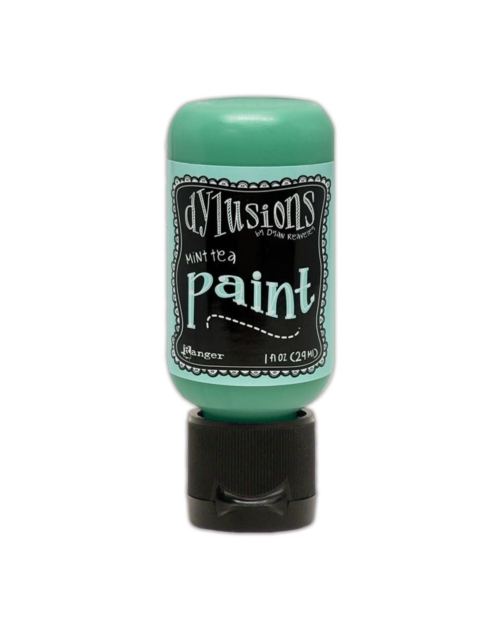 RANGER DYLUSIONS ACRYLIC PAINT MINT TEA 1OZ