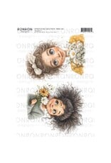 RONRON DESIGNS RONRON DESIGNS BOUQUETS 3 RICE PAPER