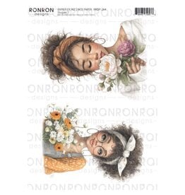 RONRON DESIGNS RONRON DESIGNS BOUQUETS 2 RICE PAPER