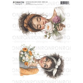RONRON DESIGNS RONRON DESIGNS BOUQUETS 2 RICE PAPER