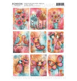 RONRON DESIGNS RONRON DESIGNS LES MINIS RICE PAPER