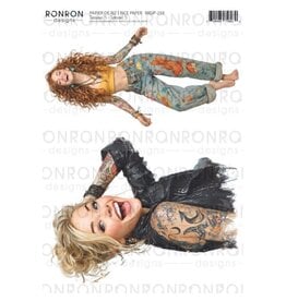 RONRON DESIGNS RONRON DESIGNS TATOUÉES 3 RICE PAPER