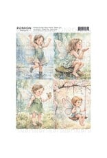 RONRON DESIGNS RONRON DESIGNS ANNIE POULIN - PETITE FÉES RICE PAPER