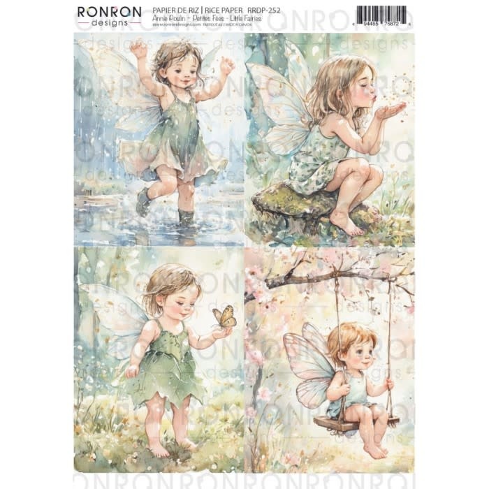 RONRON DESIGNS RONRON DESIGNS ANNIE POULIN - PETITE FÉES RICE PAPER