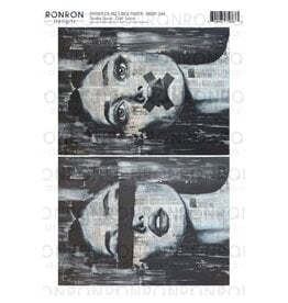 RONRON DESIGNS RONRON DESIGNS SOMBRE SECRET RICE PAPER