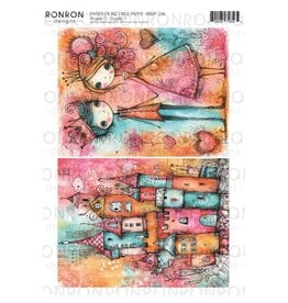 RONRON DESIGNS RONRON DESIGNS ROYAUTÉ 3 RICE PAPER