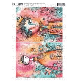 RONRON DESIGNS RONRON DESIGNS ROYAUTÉ 2 RICE PAPER