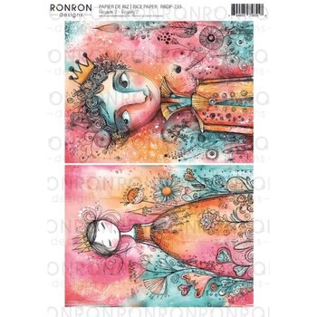 RONRON DESIGNS RONRON DESIGNS ROYAUTÉ 2 RICE PAPER