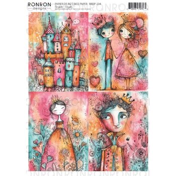 RONRON DESIGNS RONRON DESIGNS ROYAUTÉ RICE PAPER