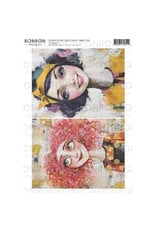 RONRON DESIGNS RONRON DESIGNS COQUETTES 5 RICE PAPER