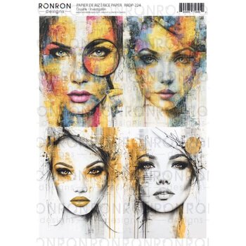 RONRON DESIGNS RONRON DESIGNS ENQUÊTE RICE PAPER