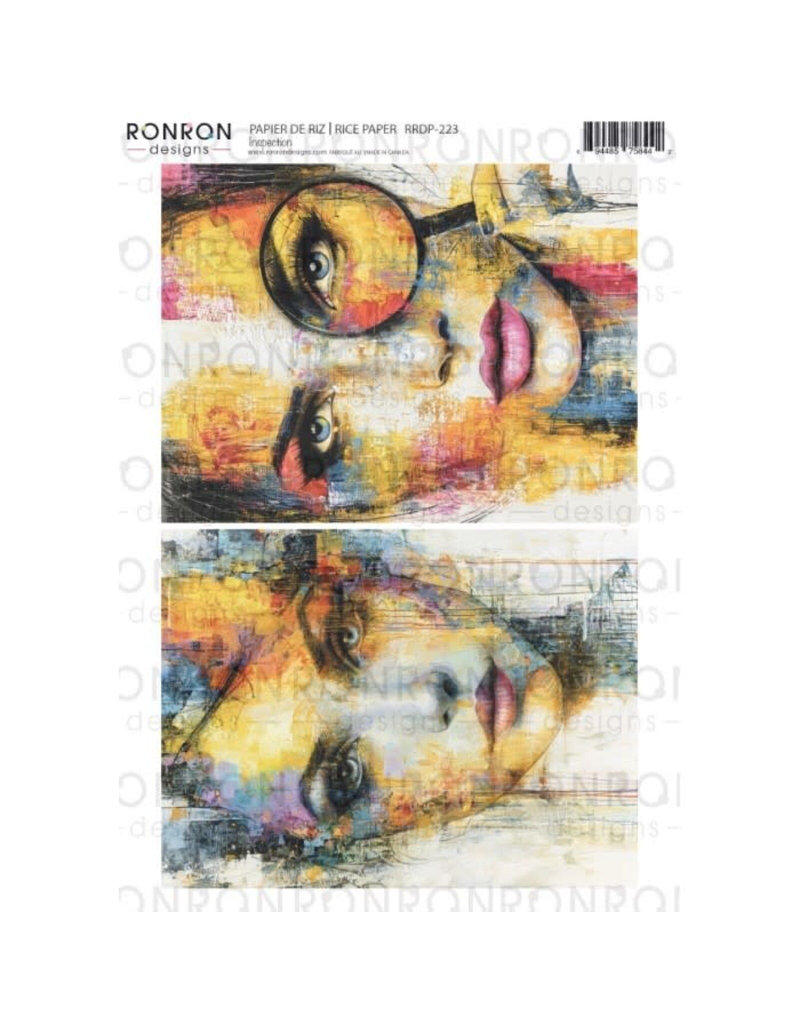 RONRON DESIGNS RONRON DESIGNS INSPECTION RICE PAPER