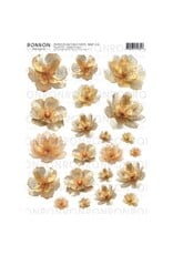 RONRON DESIGNS RONRON DESIGNS FLEURS D'OR RICE PAPER