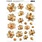 RONRON DESIGNS RONRON DESIGNS FLEURS D'OR RICE PAPER