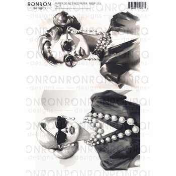 RONRON DESIGNS RONRON DESIGNS CHIC 2 RICE PAPER