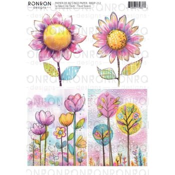 RONRON DESIGNS RONRON DESIGNS LA SAISON DES FLEURS RICE PAPER