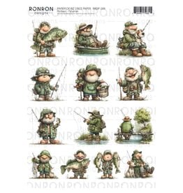 RONRON DESIGNS RONRON DESIGNS PÊCHEURS RICE PAPER