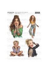 RONRON DESIGNS RONRON DESIGNS TATOUÉES RICE PAPER