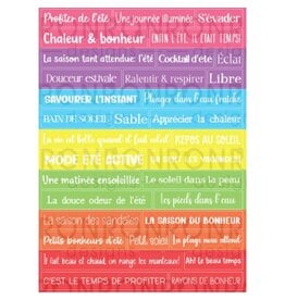 RONRON DESIGNS RONRON DESIGNS SAISON ESTIVALE - COULEURS VIVES STICKERS