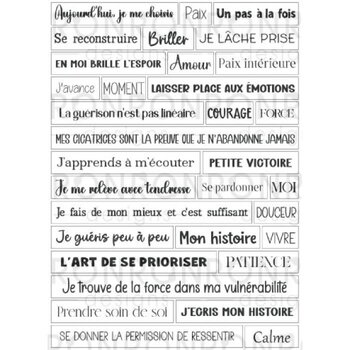 RONRON DESIGNS RONRON DESIGNS L'AMOUR DE SOI - WHITE STICKERS