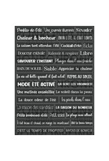 RONRON DESIGNS RONRON DESIGNS SAISON ESTIVALE - BLACK STICKERS