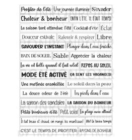 RONRON DESIGNS RONRON DESIGNS SAISON ESTIVALE - WHITE STICKERS