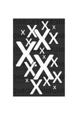RONRON DESIGNS RONRON DESIGNS X 6x9 STENCIL