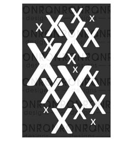 RONRON DESIGNS RONRON DESIGNS X 6x9 STENCIL