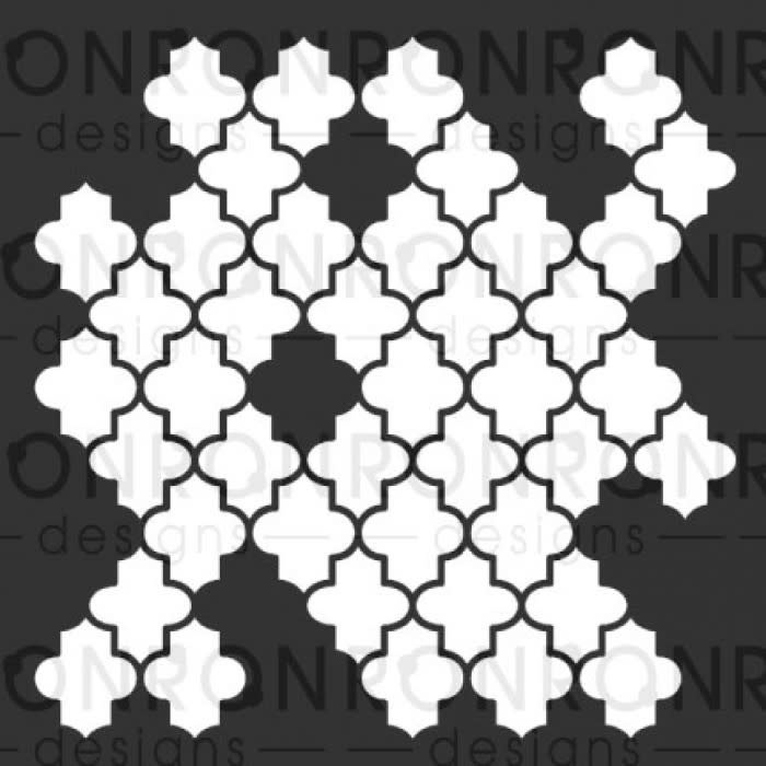 RONRON DESIGNS RONRON DESIGNS TAPISSERIE 6x6 STENCIL